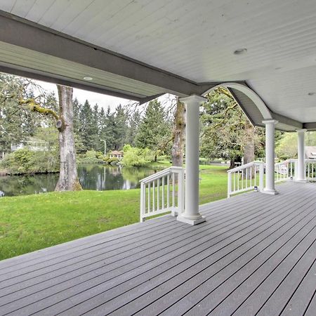 Contemporary Tacoma Cottage With Deck And Pond! ภายนอก รูปภาพ