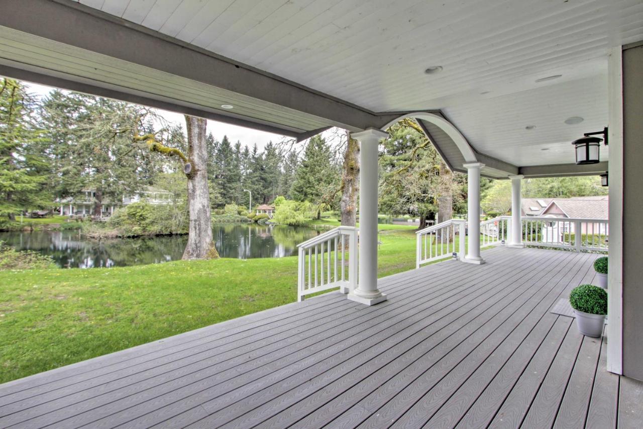 Contemporary Tacoma Cottage With Deck And Pond! ภายนอก รูปภาพ