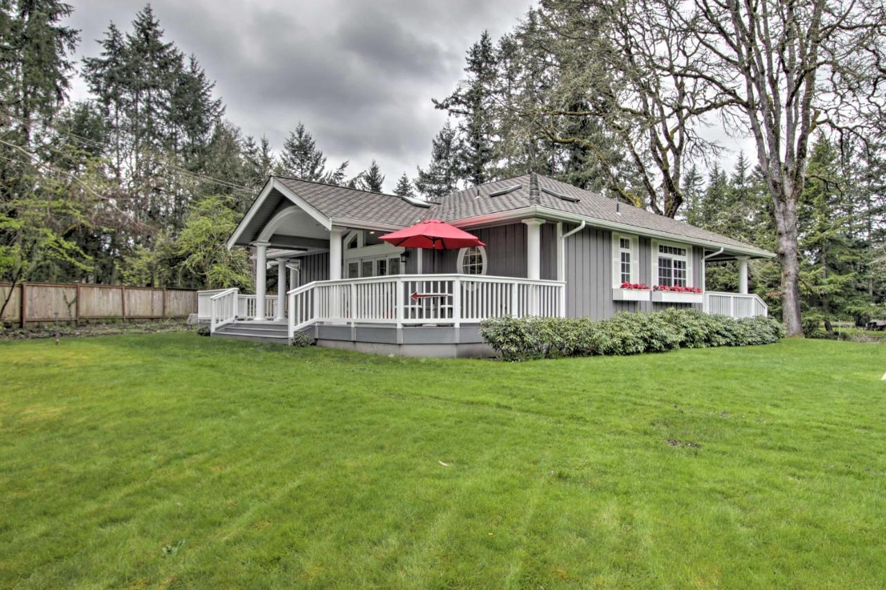Contemporary Tacoma Cottage With Deck And Pond! ภายนอก รูปภาพ
